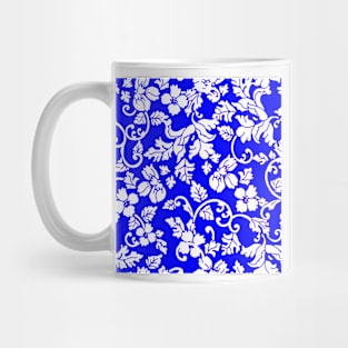 Blue and White Mug